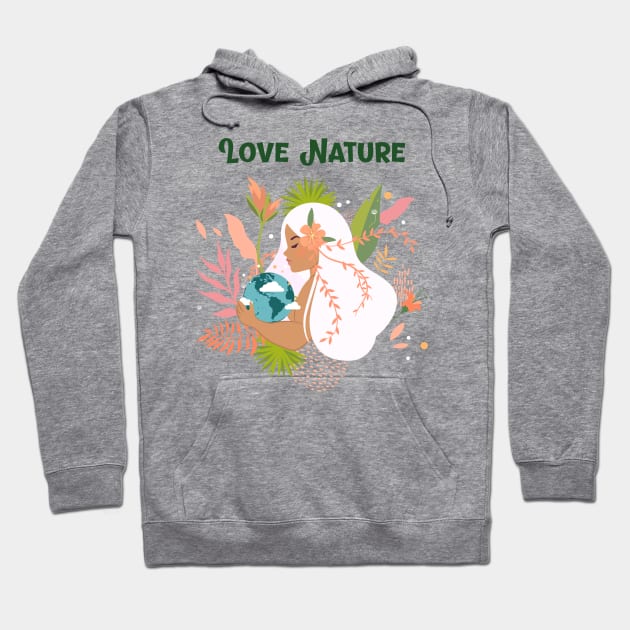 Love Nature Hoodie by TharuDilini